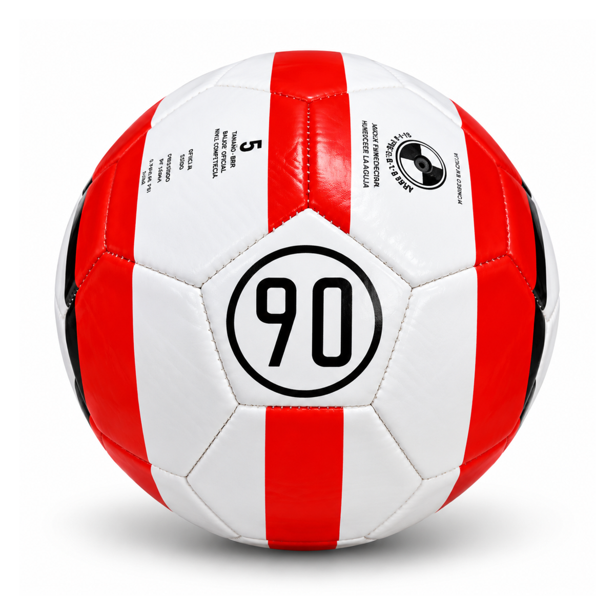 Balon Total 90 Rojo Numero 5