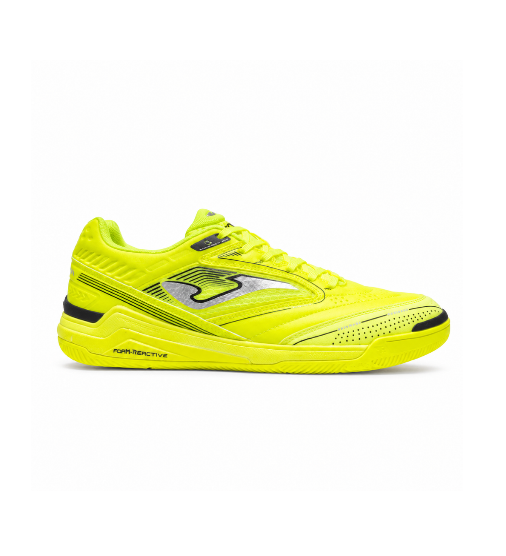 Zapatillas fútbol sala Gambeta 26 indoor amarillo flúor