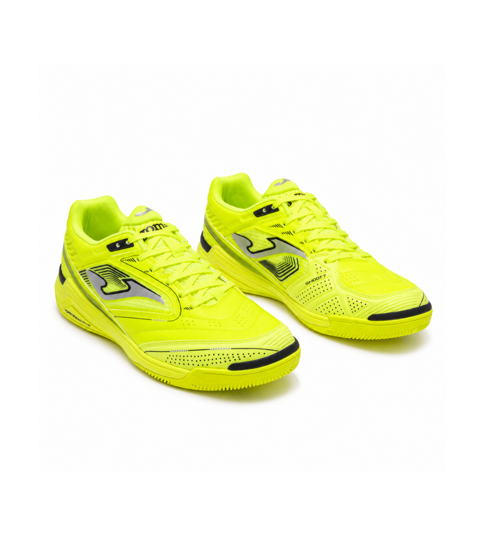 Zapatillas fútbol sala Gambeta 26 indoor amarillo flúor