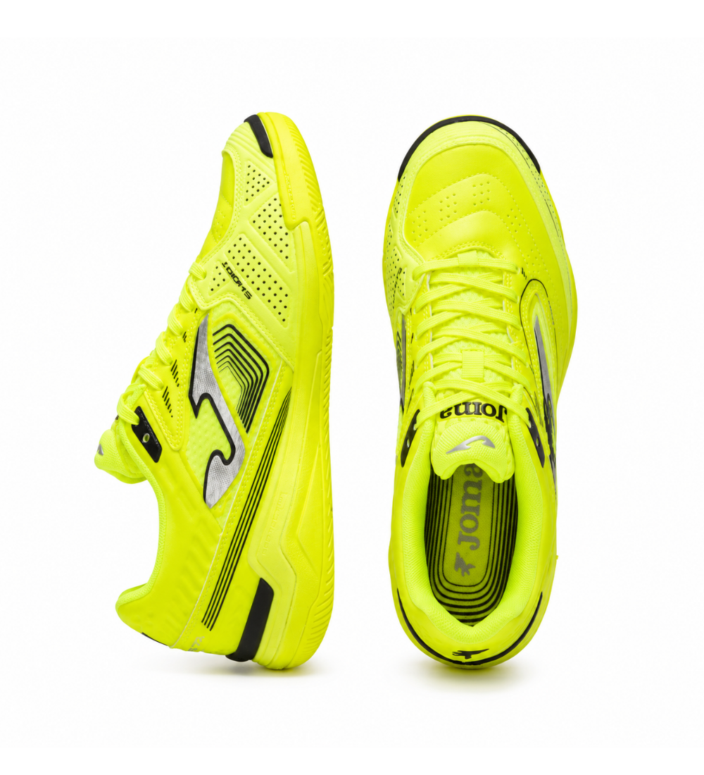 Zapatillas fútbol sala Gambeta 26 indoor amarillo flúor