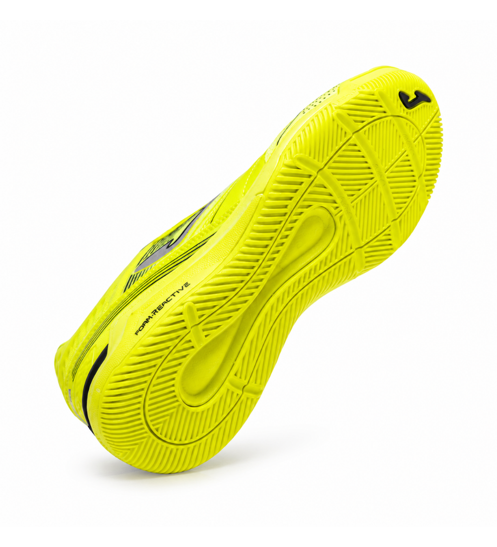 Zapatillas fútbol sala Gambeta 26 indoor amarillo flúor